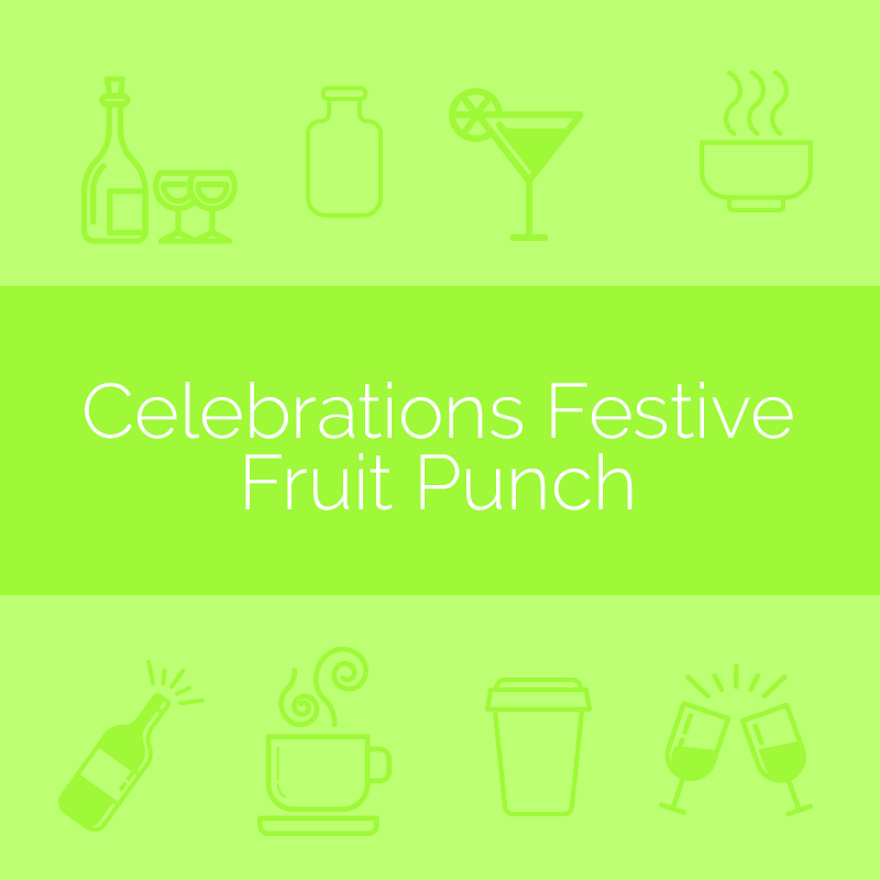 Celebrations Festive Fruit Punch