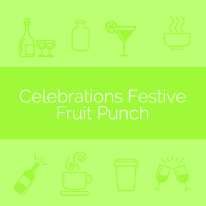 Celebrations Festive Fruit Punch